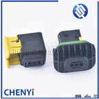 3 Pin female or male waterproof injector connector automotive electrical car ECU connector 1-1418448-1 1-1703843-1 1-1670730-1