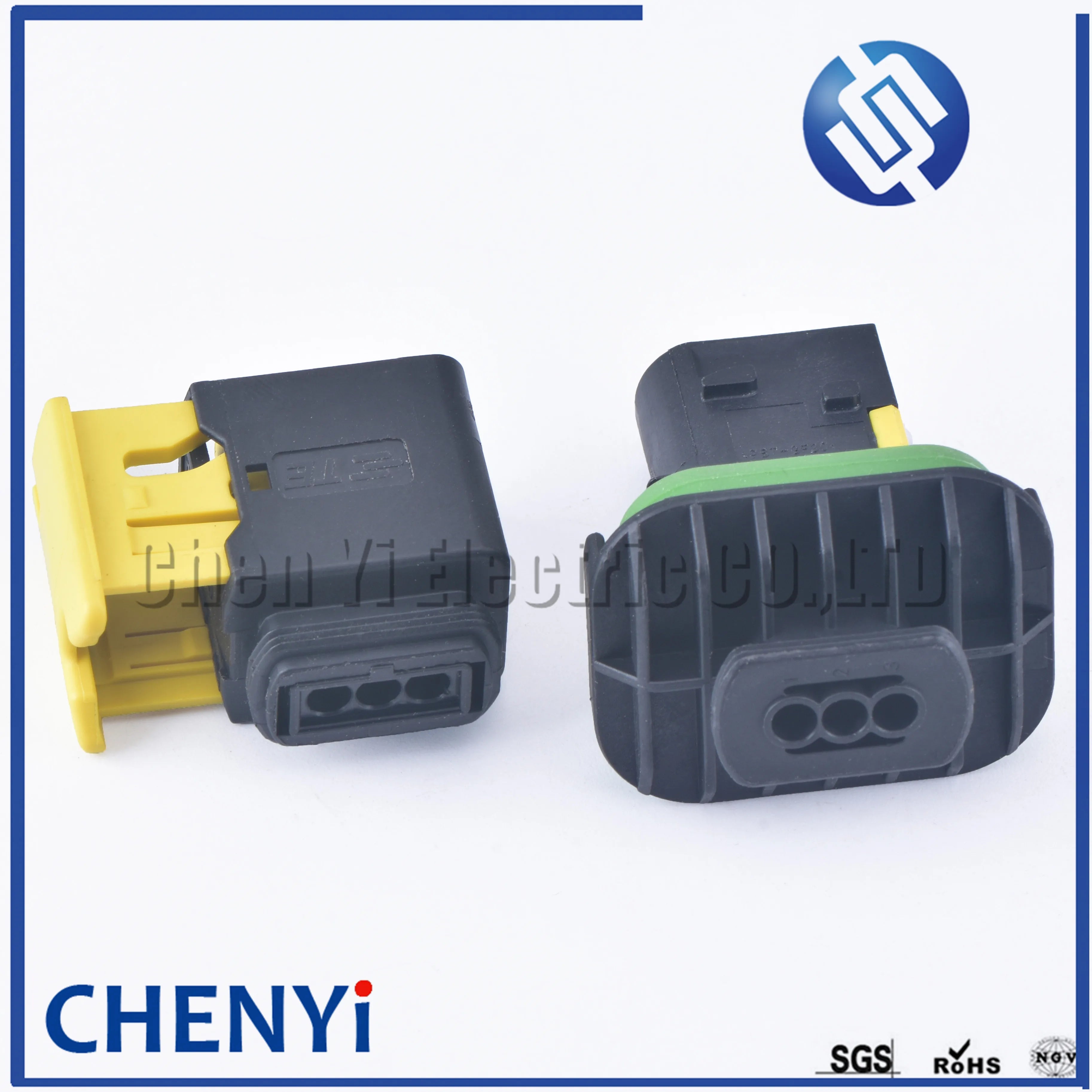 3 Pin female or male waterproof injector connector automotive electrical car ECU connector 1-1418448-1 1-1703843-1 1-1670730-1