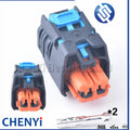 2 Pin auto waterproof wiring harness plug electric sealed connector F387 300 13898956 For Nissan Infiniti Peugeot Citroen FCI