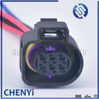 6 Pin auto waterproof plug Female (1.5) LSU 4.9 Wide Band Oxygen Sensor Connector 1928404669 4H0973713 4H0 973 713 with cable