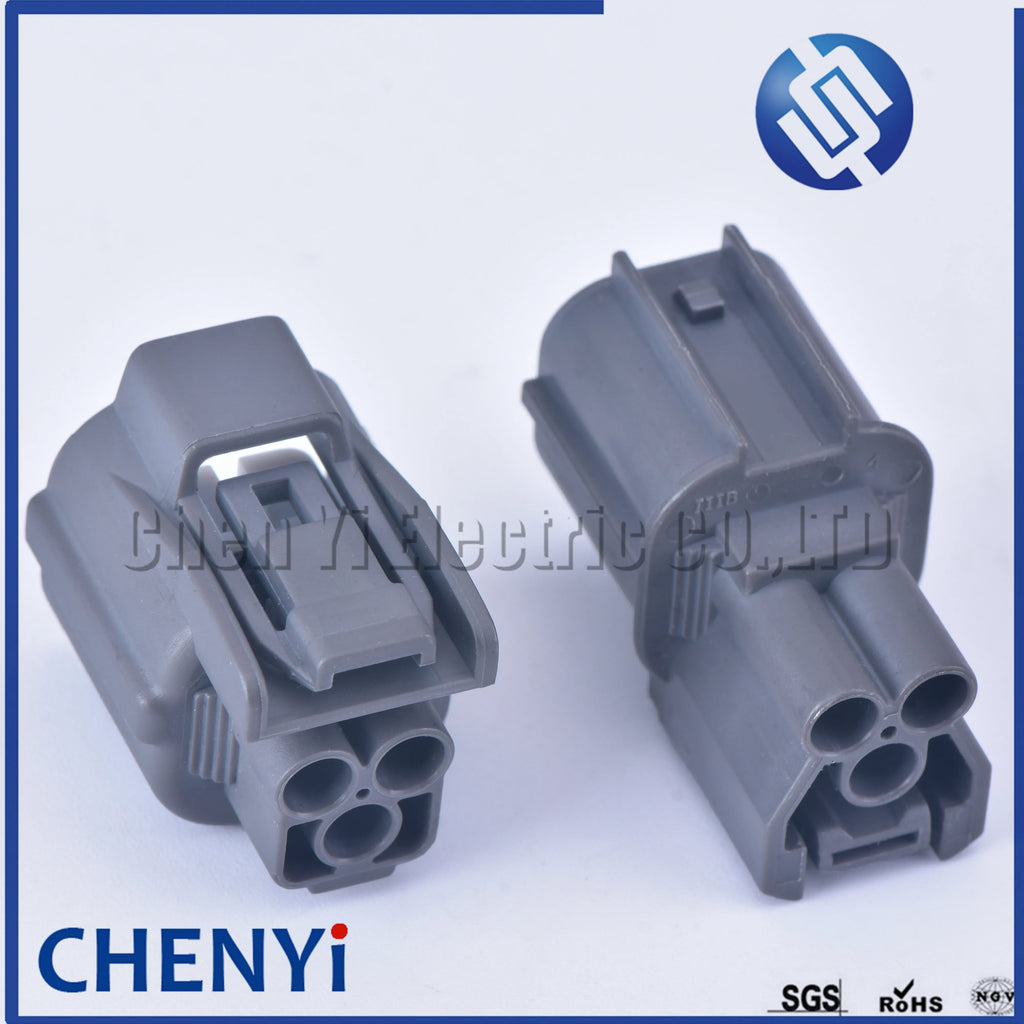 3 Pin automotive wire harness connector plastic plug 6181-0072 6189-0131 For Excavator sensor solenoid valve Yamaha OBD2