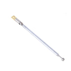 1PC 370mm 5 Sections Telescopic Stainless Steel AM FM Radio Universal Antenna Hot sale