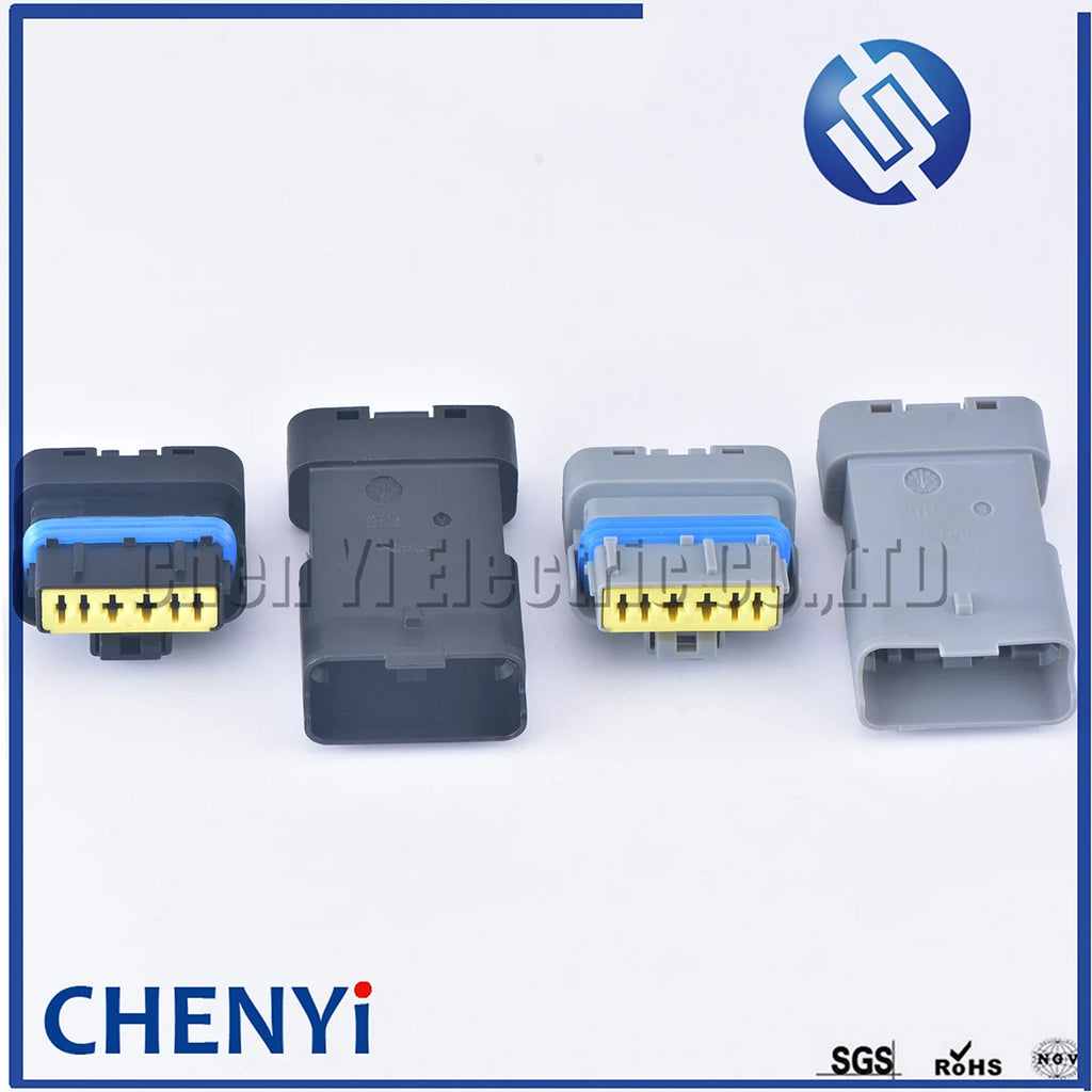6 Pin male or female gray/black Accelerator pedal auto connector for citroen Peugeot Renault 211PL069S0049 211PC069S0049