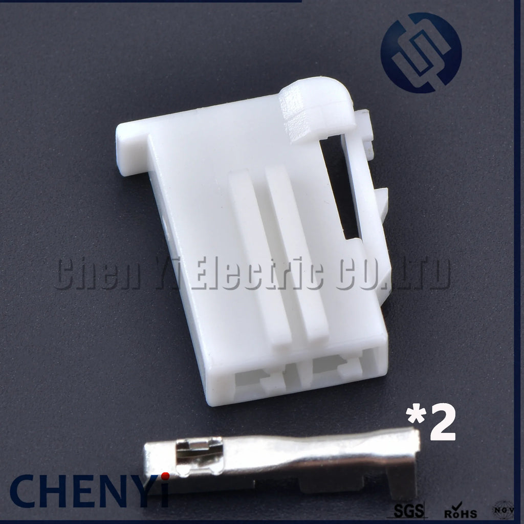10 sets 2 Pin Walbro 255LPH Electric fuel pump Connector plug GSS341/GSS342 GSS315/GSS317 For Toyota Honda Nissan Subaru