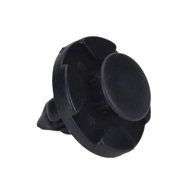 50Pcs Car Fastener fit 8mm Dia Hole Black Push Retainer Rivets Clips for Automobile Door Bumper Fender Cover Trim Clip Wholesale