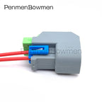 1 Set 2 Pin Auto Fuel Injector Waterproof Female Electrical Connector Wiring Harness for 15423278 15419715