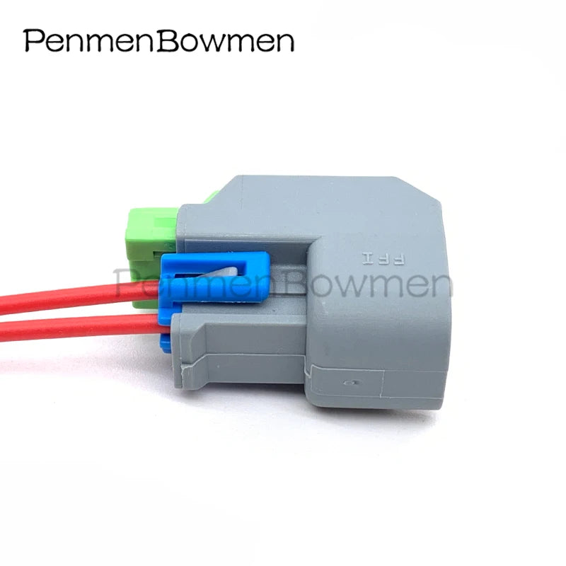 1 Set 2 Pin Auto Fuel Injector Waterproof Female Electrical Connector Wiring Harness for 15423278 15419715