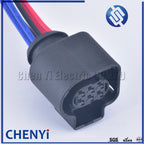 6 Pin auto waterproof plug Female (1.5) LSU 4.9 Wide Band Oxygen Sensor Connector 1928404669 4H0973713 4H0 973 713 with cable