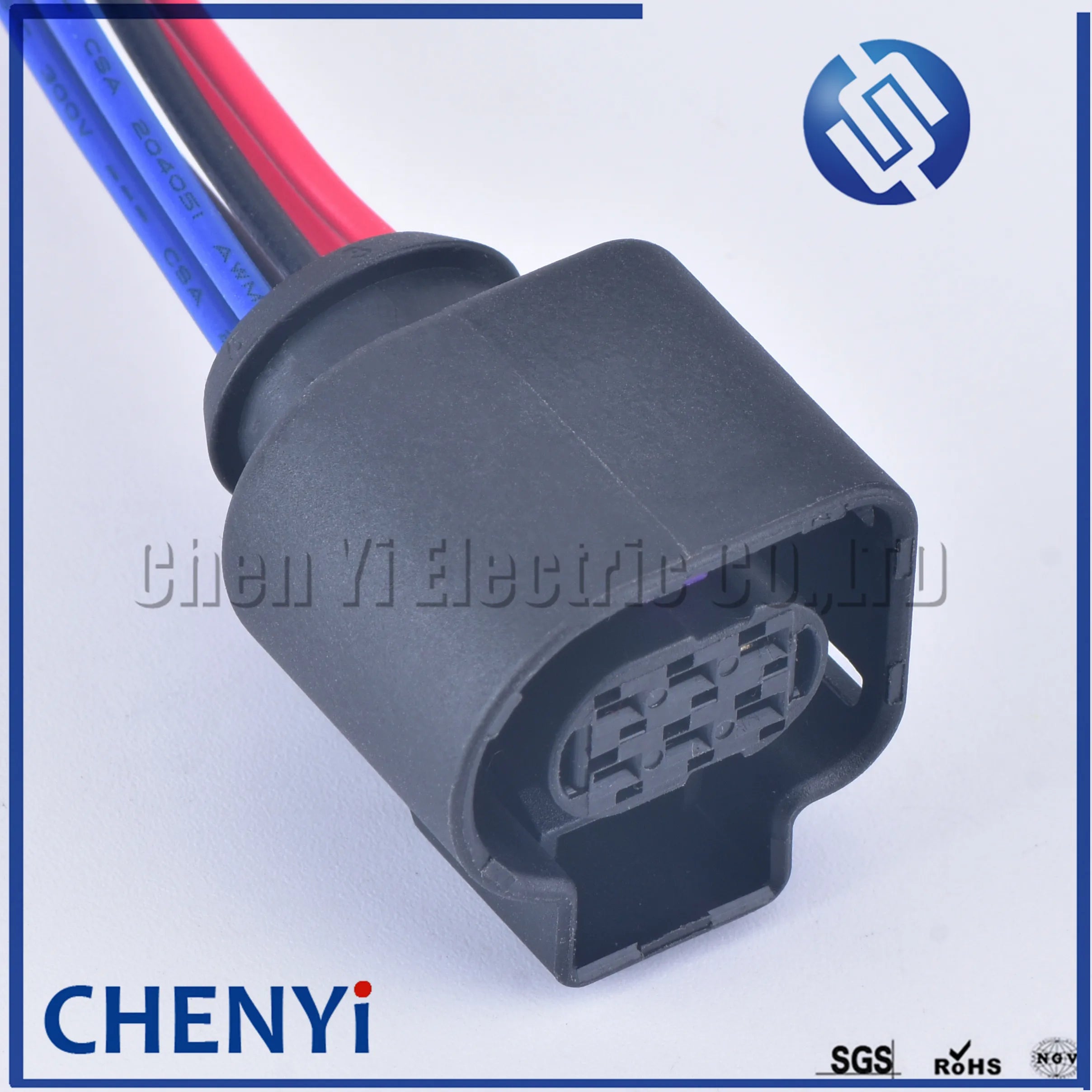 6 Pin auto waterproof plug Female (1.5) LSU 4.9 Wide Band Oxygen Sensor Connector 1928404669 4H0973713 4H0 973 713 with cable