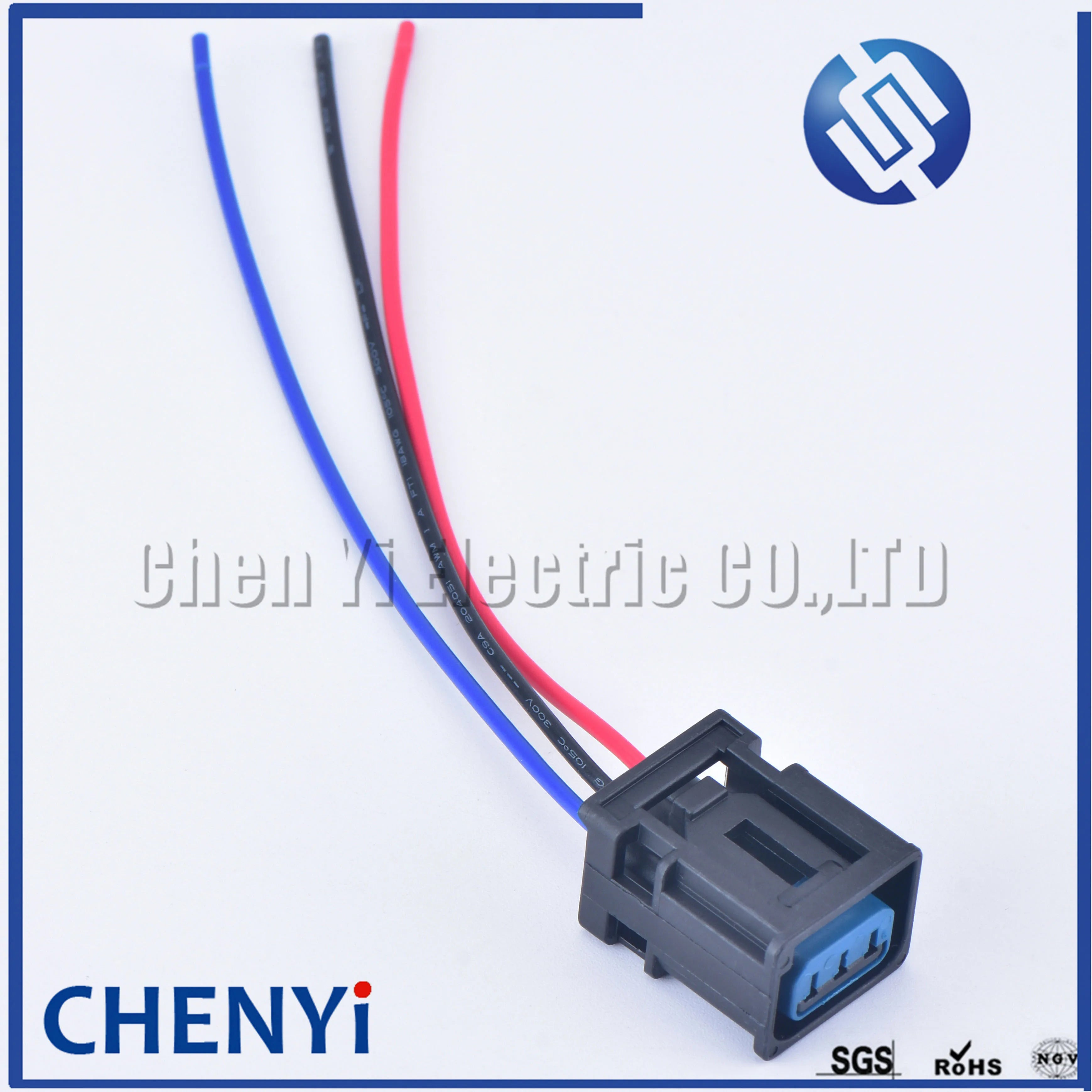 3 Pin Ignition Coil High Voltage Connector Plug For Ford Focus COIL Honda 1W7T-14A464-MA 1W7T-14A464-LA with wire