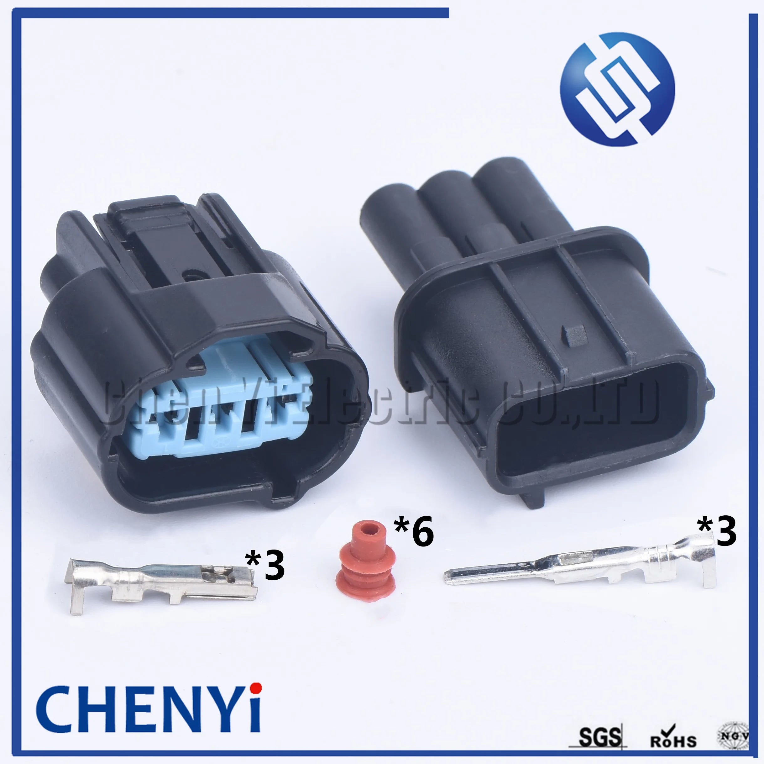 3 Pin Automotive waterproof connector Female or Male harness plug 6189-0596 For Honda K-Series 05-06 VSS Vehical Speed Sensor