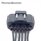 1 Set 6 Pin Car Pump Accelerator Pedal Electronic Connector Wire Harness For Ford Focus KIA Hyundai Mitsubishi 184060-1