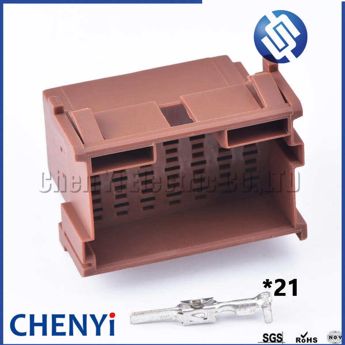 21 Pin Car Brown Connector Male or Female Quick Connector Car Harness Connector Plug 1-967630 1-967625 1-967630-1 1-967625-4