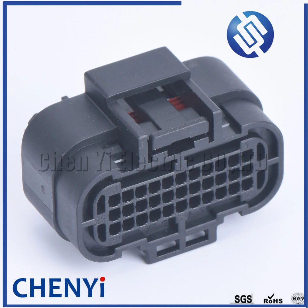 33 Pin car Motorcycle motorbike waterproof connector PCB Socket control system ecu plug 1554458-2 1554461-1 1554461-2 For Yamaha