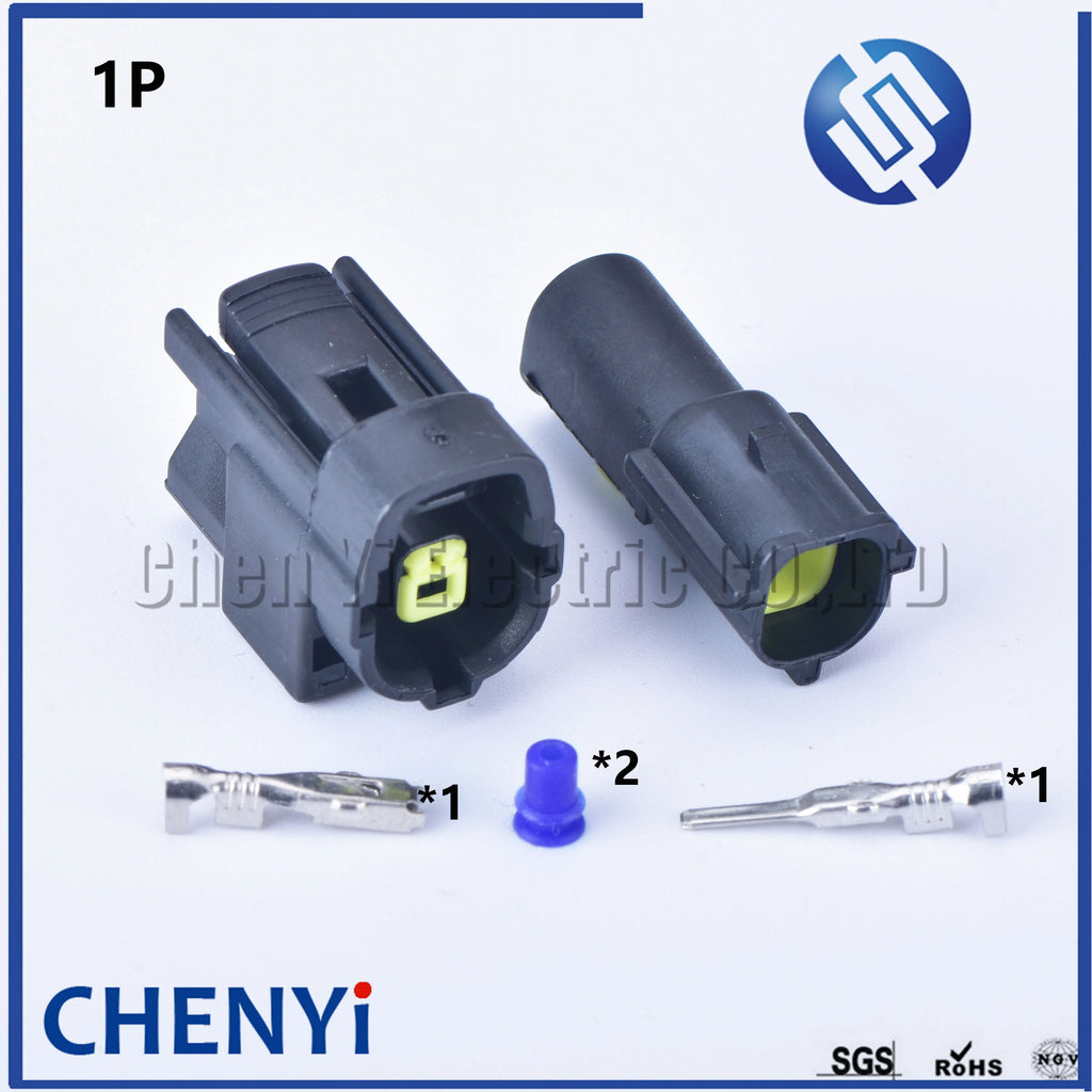 1/2/3/4/6/8/10/12/16 Pin Waterproof Connector Electrical Plug Car Auto Sealed Truck Harness Socket 174879-2 174877-2