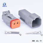 Deutsch DT connector DT06-2S/DT04-2P/DT06-3S/DT04-3P/DT06-4S/DT04-4P 6P 8P 12P Auto Waterproof Connector Automotive Sealed Plug