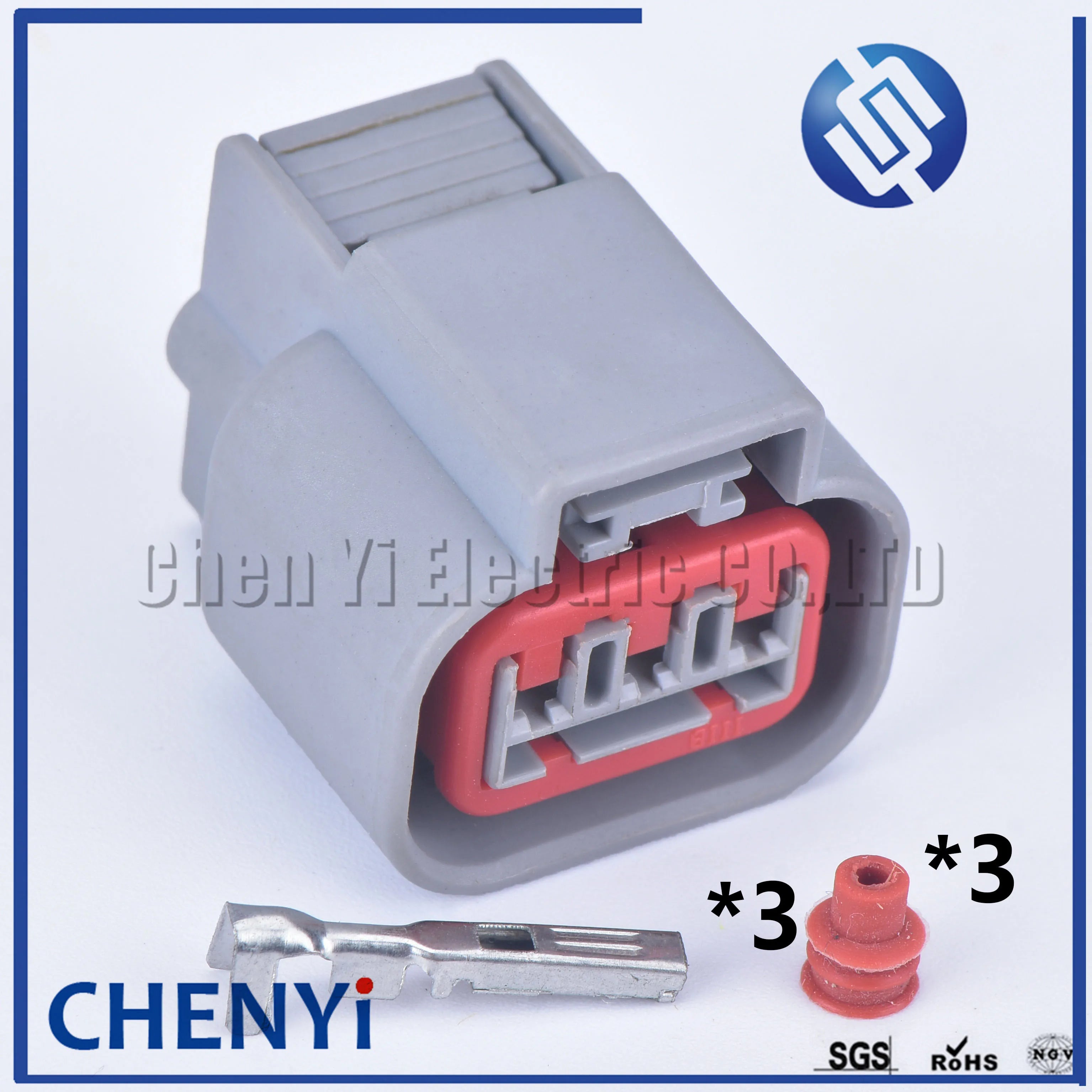 3 Pin waterproof auto wire harness connector Car headlight oxygen sensor plug HN032-03020 HN036-03027 For Hyundai Kia