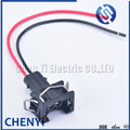 2 Pin Female EV1 Fuel Injector Nozzle Waterproof Connector Plug Socket Housing For VAG 829441-1 037906240 106462-1 with wire