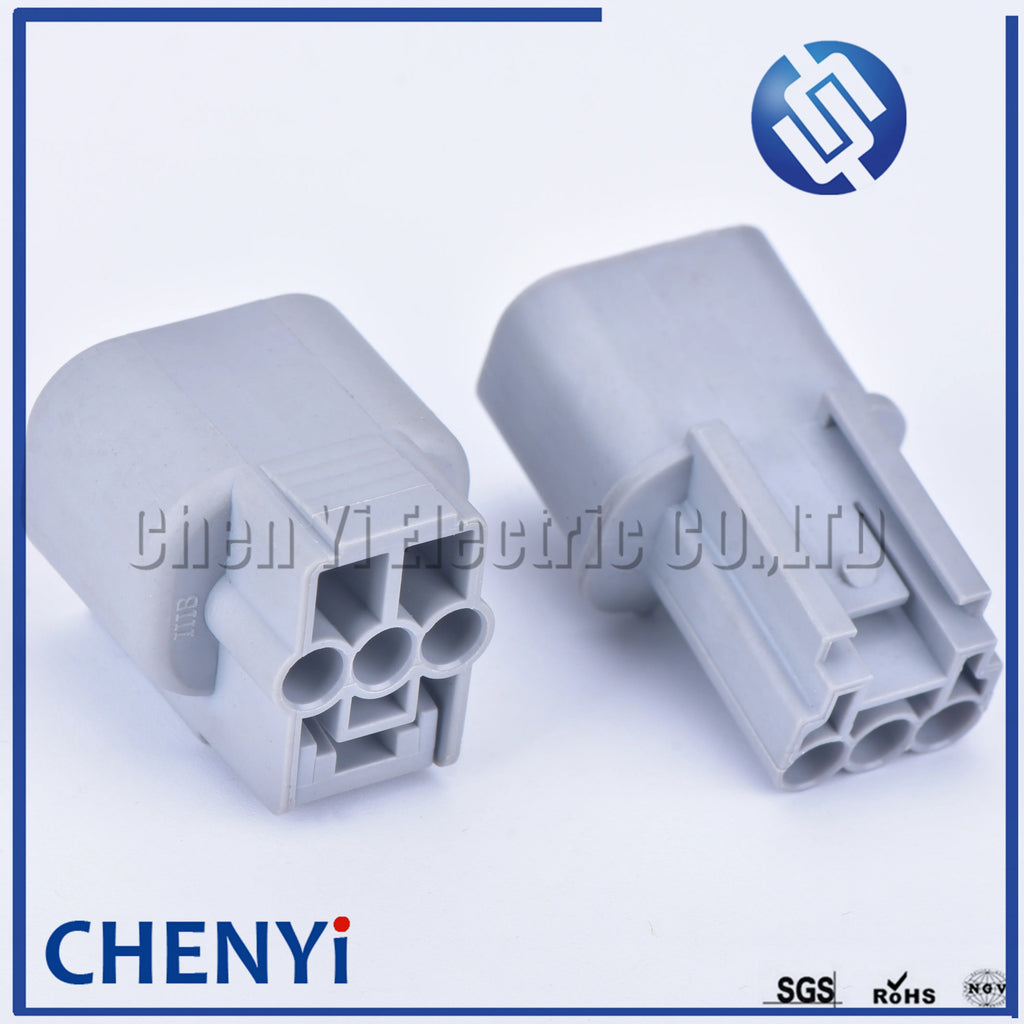 3 Pin waterproof auto wire harness connector Car headlight oxygen sensor plug HN032-03020 HN036-03027 For Hyundai Kia