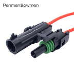 1 Set 1 2 3 4 6 Pin Car Weather Pack Electrical Cable Connectors Waterproof Female Male Wire Harness Plug 12015792 12015797