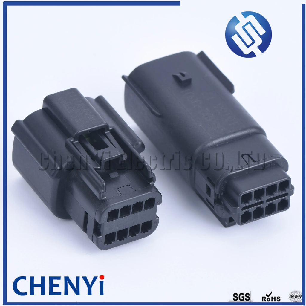 8 Pin 33472-0801 33482-4801 Auto Electrical Headlight Light Socket Car Engine Cable Plug For Ford BUICK Chevrolet