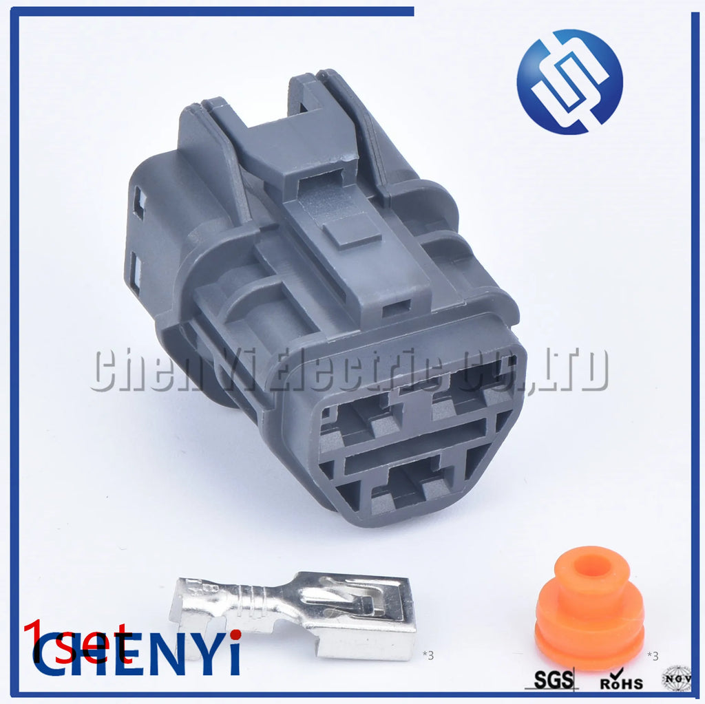 3 Pin waterproof auto connector male or female 7222-6234-40 7123-6234-40 wire harness connector electric cable plug For Honda