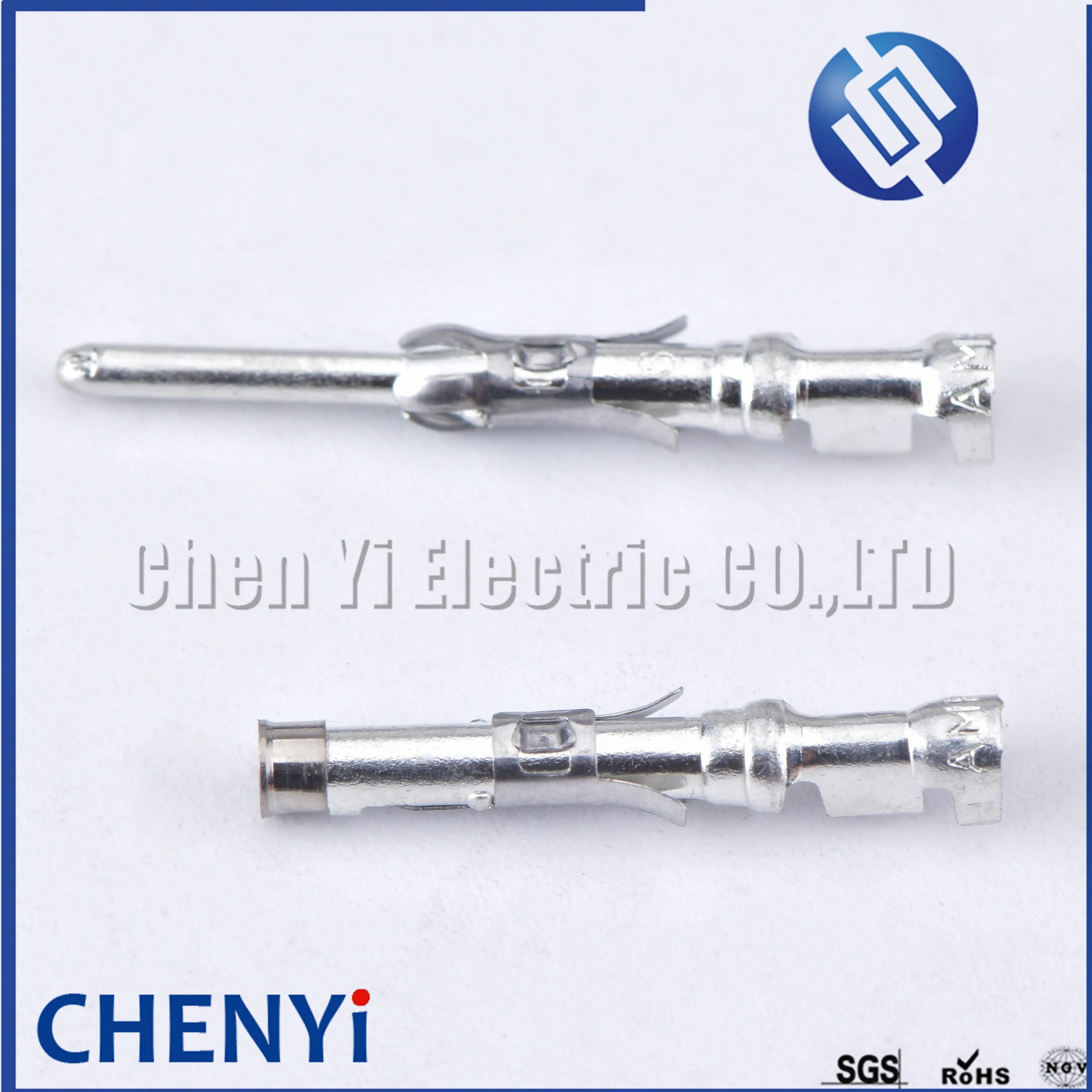 50 Pcs 1.5mm series car splices wire terminal crimp pin 1-66103-8 1-66101-9 for connector 206043-1 182649-1 66601-1 66602-1