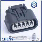 5 Pin Auto Waterproof Connector Mass Air flow Sensor plug Intake Pressure Oxygen Sensor Plug 6189-1081 6189-6909 For Honda