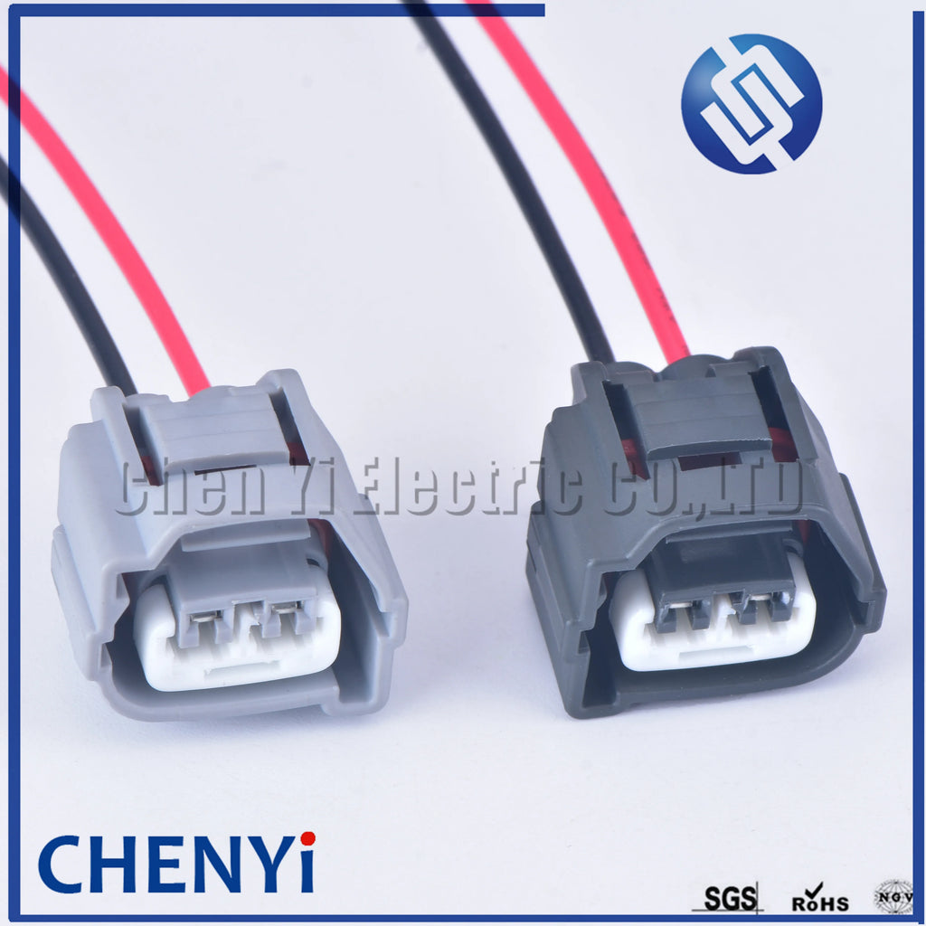 2 Pin Ignition Coil Connector Plug with Cable Wire Harness For Hyundai Getz Accent 1.6L Elantra J3 90980-10901 90980-10899