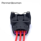 1 Set 3 Pin Speed Motor Crankshaft Camshaft Position Fuel Injector Electrical Connectors Wire Harness Plug 443906233 443906247
