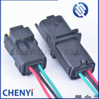 3 pin male or female waterproof automotive connector harness 211PL032S0049 211PC032S0049 For PSA Peugeot Citroen Headlight