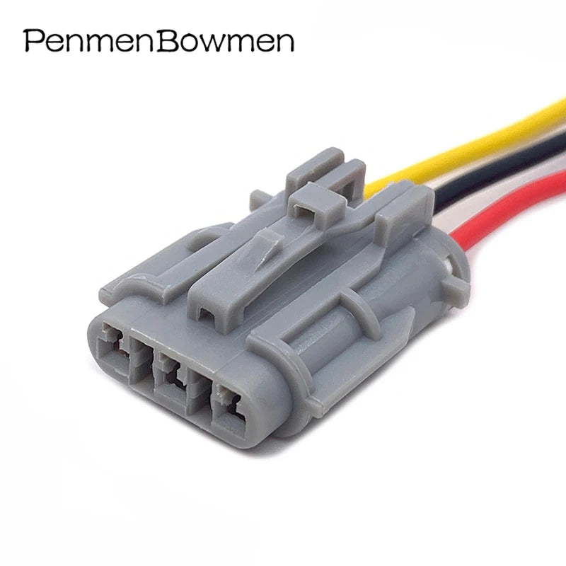 1 Set 3 Pin Car Engine Adapter Insert Spring Electrical Cable Connectors Female Male Wire Harness Plug 7222-7434-40 7123-7434-40