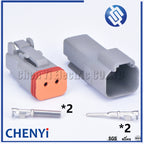 Deutsch DT connector DT06-2S/DT04-2P/DT06-3S/DT04-3P/DT06-4S/DT04-4P 6P 8P 12P Auto Waterproof Connector Automotive Sealed Plug