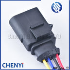 4 pin 1.5 series female automotive coil Extension adapter connector horn plug Air Inlet Pressure Sensor Plug 1J0973704 1J0973804