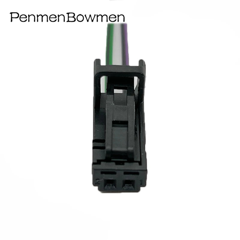 1 Set 2 Pin 4E0972575 Auto License Plate Light Plug Female Male Electronic Connector Wire Harness For 8W0971832