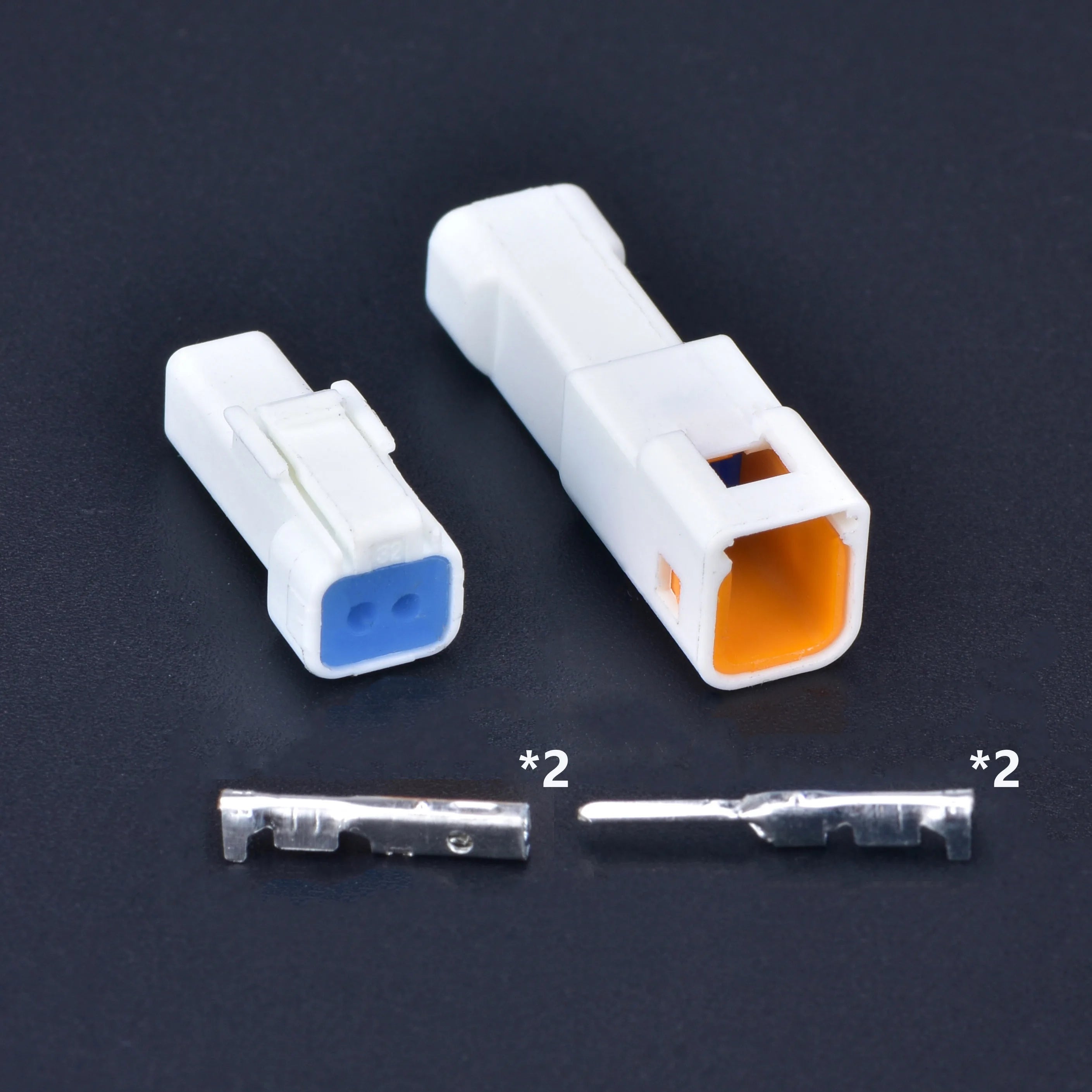 5 sets Automotive Waterproof Cable Connector 2 3 4 6 8 pin Male Female Butt Plug JWPF-VSLE-S 03R-JWPF-VSLE-S For JST JWPF type