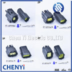 1/2/3/4/6/8/10/12/16 Pin Waterproof Connector Electrical Plug Car Auto Sealed Truck Harness Socket 174879-2 174877-2
