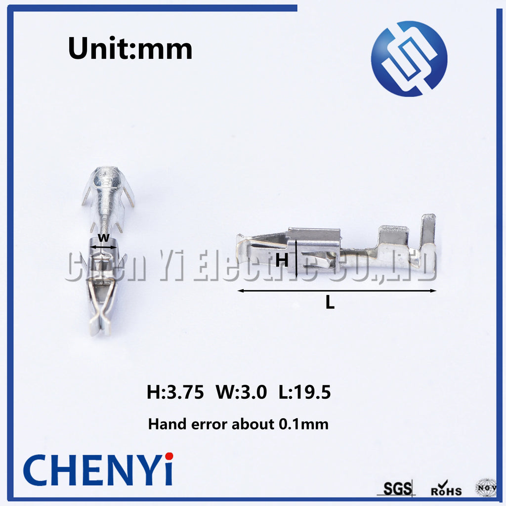 50 pcs 3.5 series car splices 929939-3 964286-1 wire terminal Crimp terminal electrical auto connectors female terminals G126