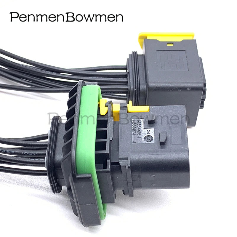 1 Set 8 Pin Car HDSCS New Energy Vehicle Urea Electrical Cable Connectors Waterproof Female Male Wire Harness Plug 0-1418438-1