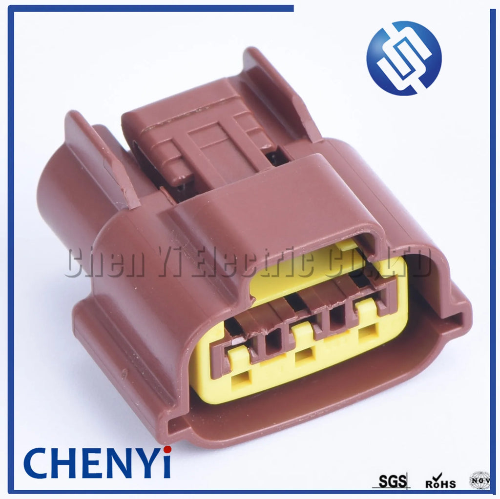 1 set 3 Pin 6098-0142 Automotive Ignition Coil Plug Female waterproof Connector TPS Throttle Position Sensor For Cars Nissan
