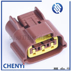 1 set 3 Pin 6098-0142 Automotive Ignition Coil Plug Female waterproof Connector TPS Throttle Position Sensor For Cars Nissan