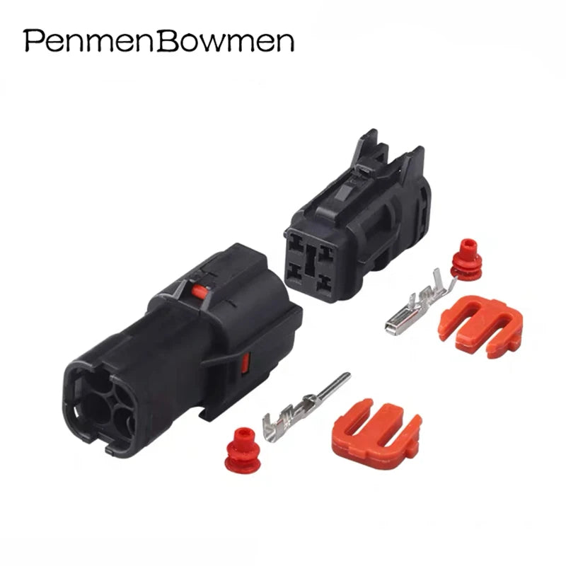 1 Set 1 2 3 4 6 8 12 14 16 Pin Car Xenon Lamp Fuel Pump Assembly Electrical Connectors Wire Harness Plug 7222-7544-40