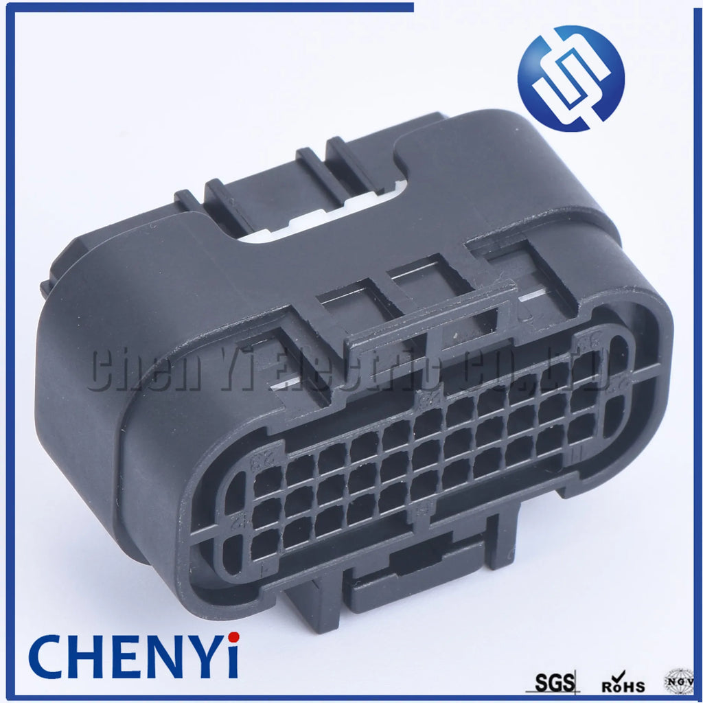 33 Pin car Motorcycle motorbike waterproof connector PCB Socket control system ecu plug 1554458-2 1554461-1 1554461-2 For Yamaha