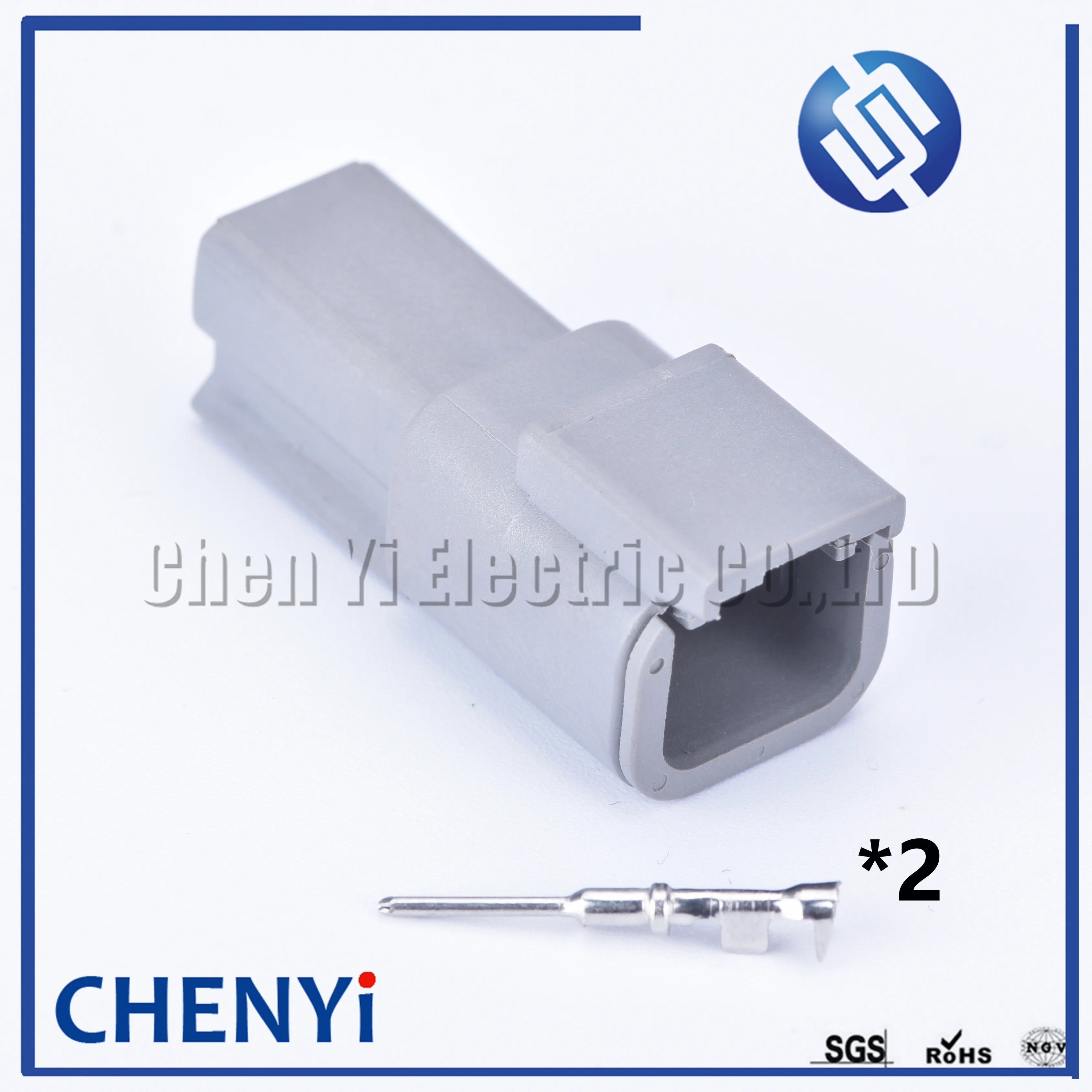 2 Pin connector Auto Waterproof Connector Electrical Inlet Air Temperature Sensor Plug DTM06-2S DTM04-2P For Deutsch DTM