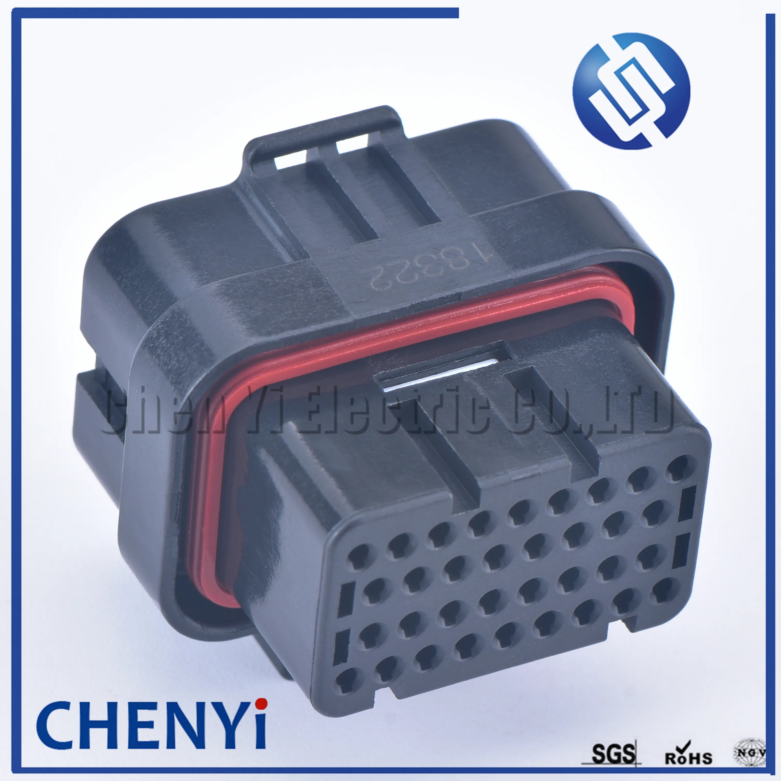 34 Pin 3-1437290-9 1.0mm Series ECU Auto Connector Electrical PCB Computer ECU Connector 64327288-2 4-1437290-1