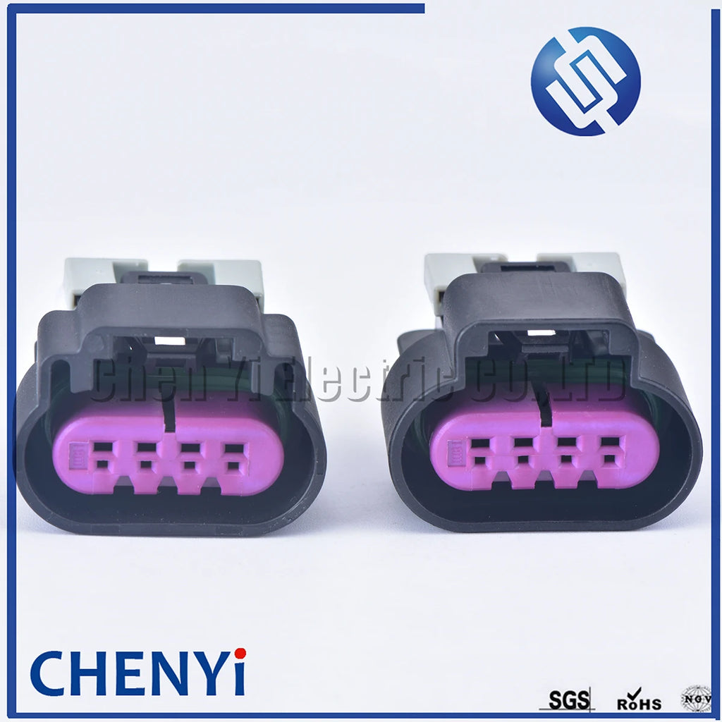 4 pin female auto waterproof ignition coil plug oxygen sensor connector 15487756 15466325 GT series socket For Buick Chevrolet