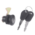 3Pcs/Set 2 Keys+1 Lock Electric Car Scooter Tail Box Lock Trunk Lock Accessories Motorcycle Rear Locks
