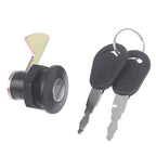 3Pcs/Set 2 Keys+1 Lock Electric Car Scooter Tail Box Lock Trunk Lock Accessories Motorcycle Rear Locks