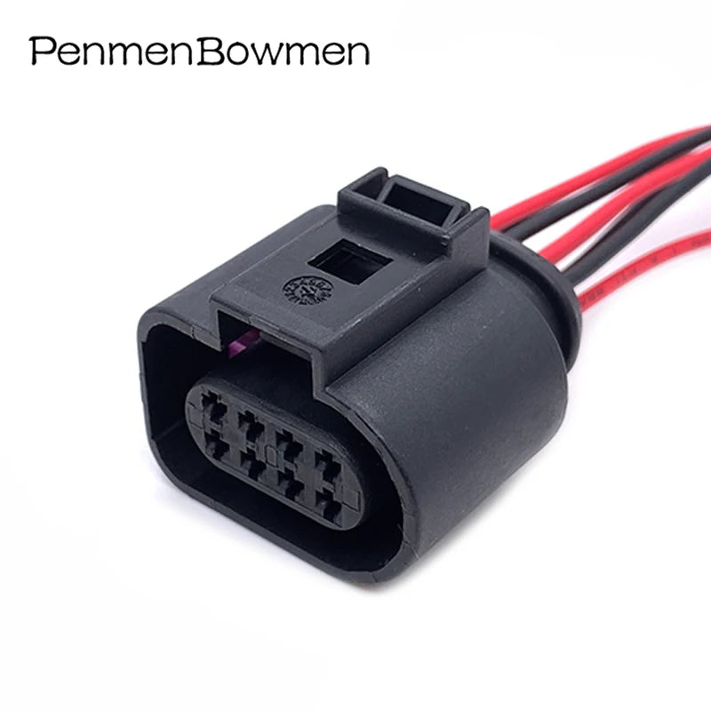 1 Set 2 3 4 5 6 8 10 14 Pin 1.5MM Auto Coil Horn Electrical Cable Connectors Female Wire Harness Plug 1J0973703