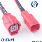 6 Pin Car OBD Diagnostic Plug Auto Universal Socket JST MWT Series OBDII Connection System Automotive Connector for Motorcycles